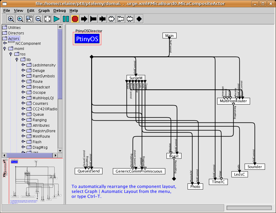 Software level view of wireless node